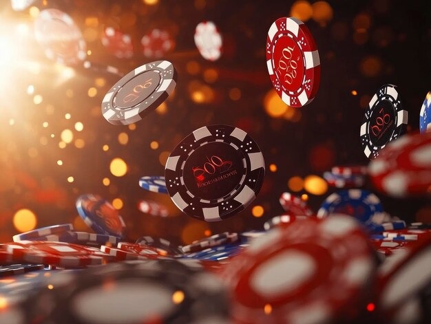 Slot game interface showing reels and payout lines on lampiontogel slot